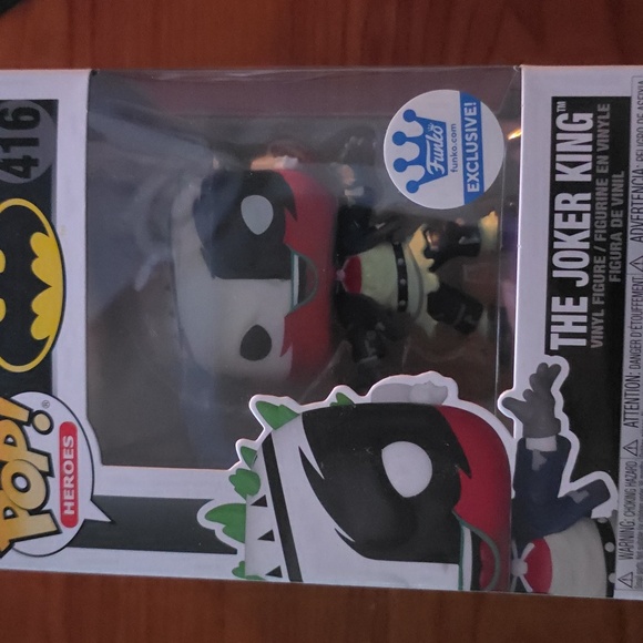 Funko Pop! Heroes The Joker King - Black, Red, White, Green - Picture 1 of 6